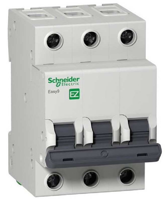 Выключатель автоматический Schneider Electric Easy9 3п 25А C 4.5кА  